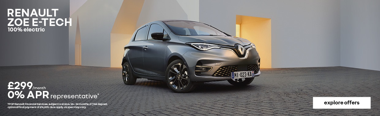 New Renault ZOE offer